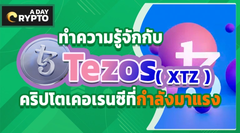 Tezos ( XTZ ) คริปโตเคอเรนซี ที่กำลังมาแรง