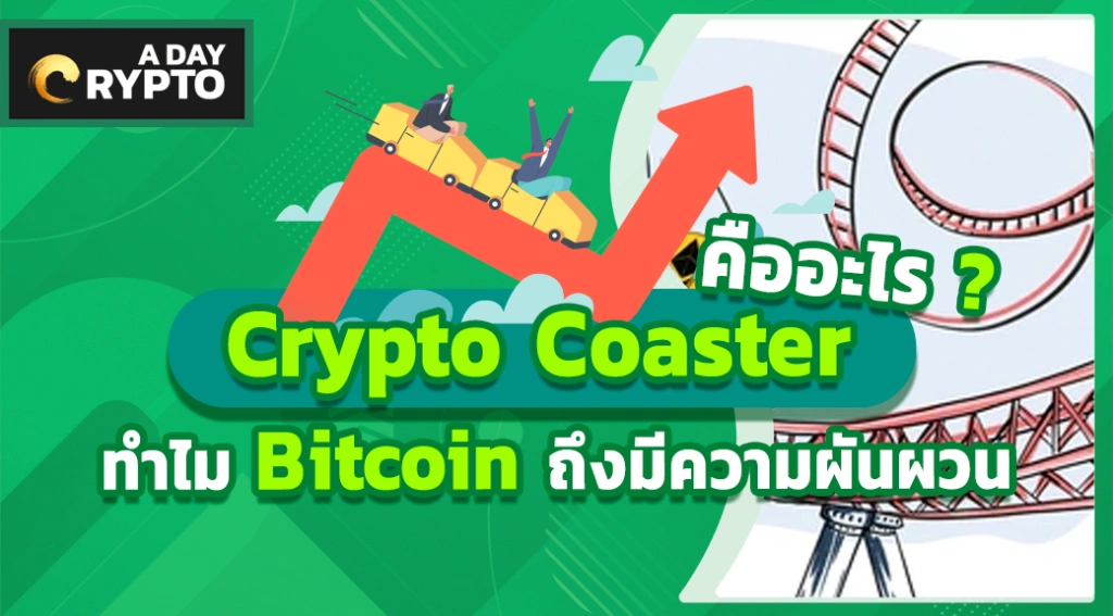 Crypto Coaster คืออะไร? ทำไม Bitcoin ถึงมีความผันผวน