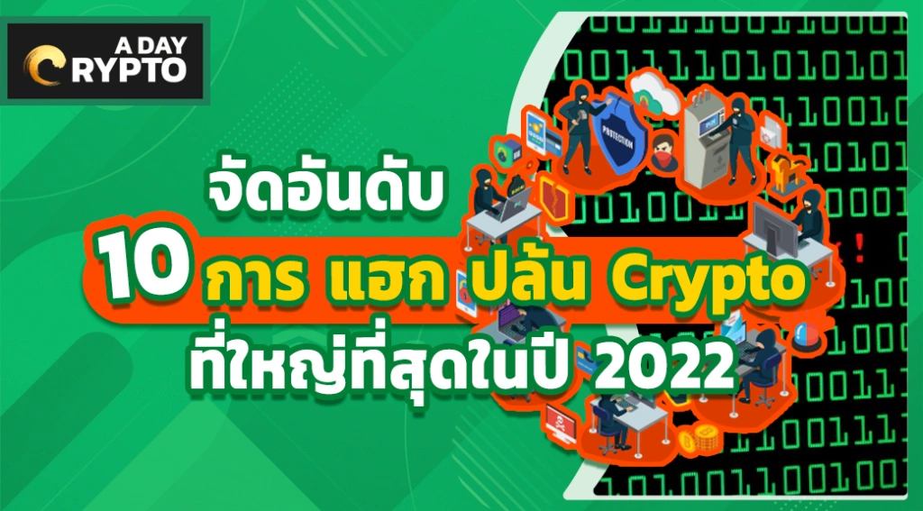 จัดอันดับ 10 การ แฮก ปล้น Crypto ที่ใหญ่ที่สุดในปี 2022