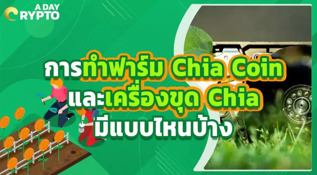 การทำฟาร์ม Chia Coin และเครื่องขุด Chia มีแบบไหนบ้าง