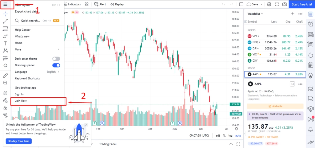 Join TradingView