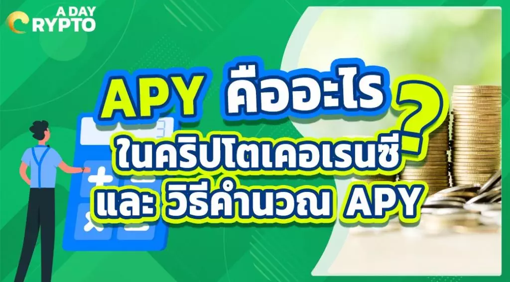 APY คืออะไรในคริปโตเคอเรนซี และ วิธีคำนวณ APY